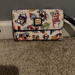 Dooney & Bourke cruise Disney Character Print Wristlet